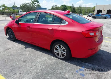 2016 Chevrolet Cruze Lt Auto из США, поврежденный, VIN 1G1BE5SM9G7311301